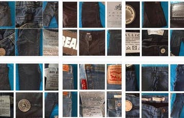 Collectie van memorabilia - Spijkerbroeken - Levis, Antiek en Kunst