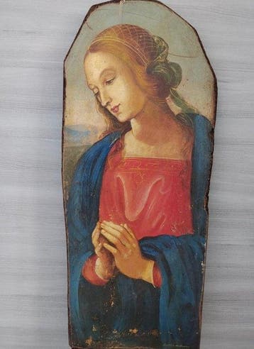 Luciano De Bertoli (XX), da Perugino - Madonna del sasso