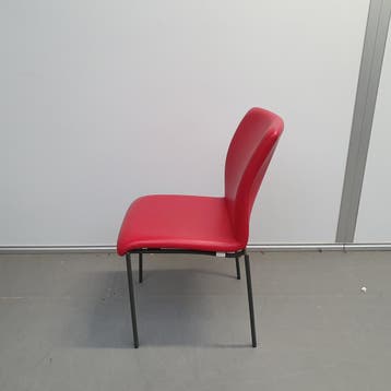 Bert Plantagie stoel - rode lederen bekleding, Ophalen of Verzenden, Nieuw