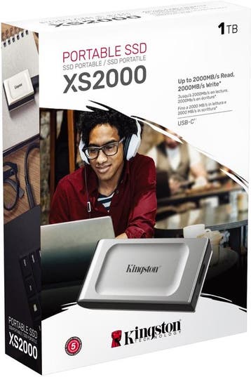Kingston XS2000 1TB externe SSD, Verzenden, Nieuw in verpakking