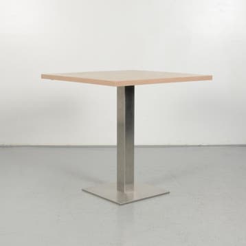 Kantinetafel Solidesk - 75 x 75 cm - Eiken blad, Ophalen of Verzenden, Nieuw in verpakking