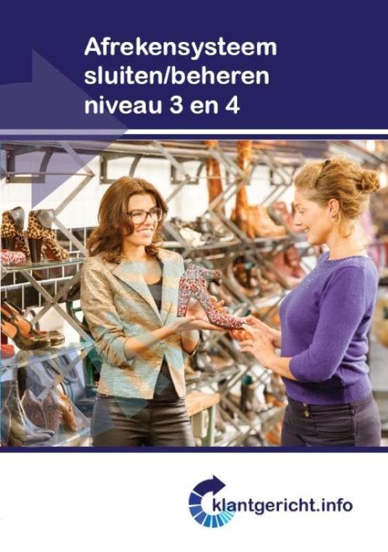 Afrekensysteem sluiten en beheren / niveau 3 en 4 /, Boeken, Schoolboeken, Gelezen, Verzenden