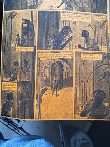 Schuiten - Les Terres creuses - 4 Epreuves dimprimerie, Boeken, Nieuw