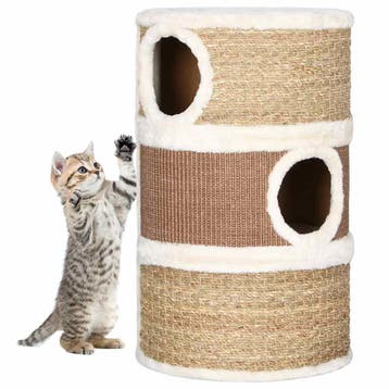 vidaXL Kattenkrabton 60 cm zeegras, Dieren en Toebehoren, Katten-accessoires, Verzenden, Nieuw