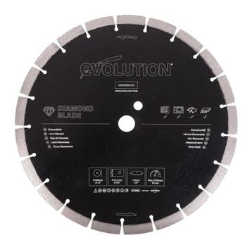 Evolution diamantblad gesegmenteerd 300mm | D300SEG-CS, Doe-het-zelf en Verbouw, Verzenden, Nieuw, Overige typen