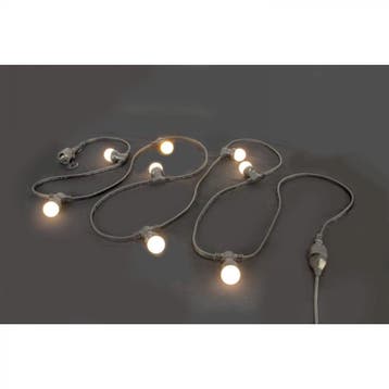 Ibiza Ledstring-wh Lichtsnoer Met 20 Warmwitte LED Lampen, Muziek en Instrumenten, Licht en Laser, Verzenden, Nieuw, Overige typen