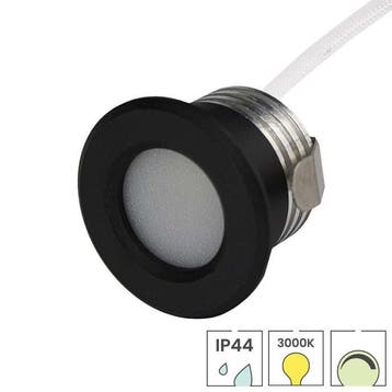 LED mini inbouwspot | 3 watt dimbaar | 3000K warm wit | Ø 37, Verzenden, Nieuw, Overige fittingen