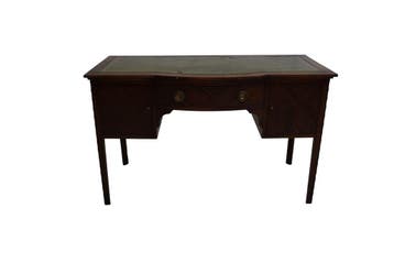 Antiek mahonie dames-/schrijfbureau – Engels bureau met groe, Ophalen of Verzenden, Nieuw
