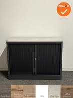 Roldeurkast - Basic - 75x100x45 - Refurbished - Antraciet me, Werkplek, Ophalen of Verzenden, Gebruikt, Kast