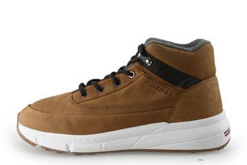 Tommy Hilfiger Veterboots in maat 43 Bruin, Bruin, Verzenden, Zo goed als nieuw, Boots