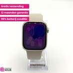 Apple Watch Series 8 41mm starlight | 96% batterij, Stressniveau, Verzenden, IOS, Zo goed als nieuw