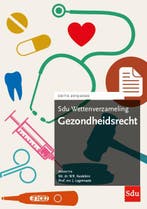 Sdu Wettenverzameling Gezondheidsrecht / 2019-2020 / Sdu, Verzenden, Gelezen