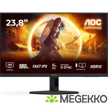 AOC G4 Q24G4RE 24  Quad HD 180Hz IPS Gaming Monitor, Verzenden, Nieuw, AOC