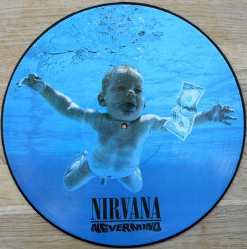 vinyl picture / shape - Nirvana - Nevermind, Verzenden, Zo goed als nieuw