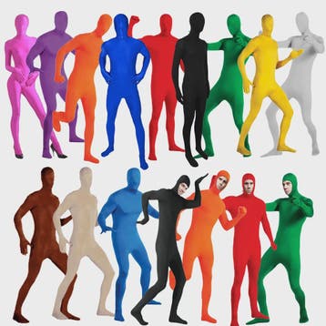 Zentai Jumpsuit: Onzichtbaar Spandex Bodysuit voor Cosplay,, Verzenden, Nieuw