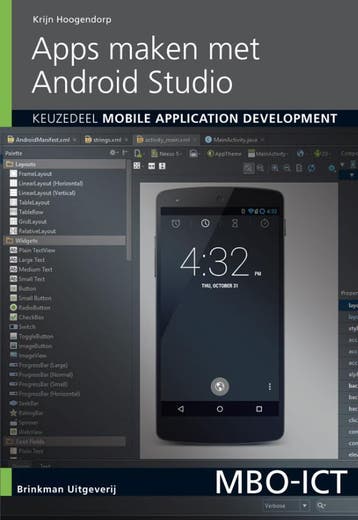 Apps maken met Android Studio / MBO ICT - Krijn Hoogendorp, Verzenden, Zo goed als nieuw, Krijn Hoogendorp