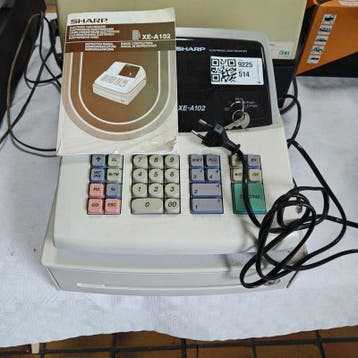 Kassa, Sharp, XF-A102, Nieuw