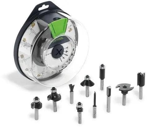 Festool Box-OF HW S8 Mix routerbits 10-delig, Doe-het-zelf en Verbouw, Gereedschap | Boormachines, Verzenden
