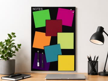 Glasbord MEMO 40x60 cm | Magnetisch | Vanaf €2,50, Nieuw, Magneetbord
