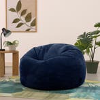 Cloudy Corduroy Zitzak - Marineblauw, Huis en Inrichting, Zitzakken, Verzenden, Nieuw