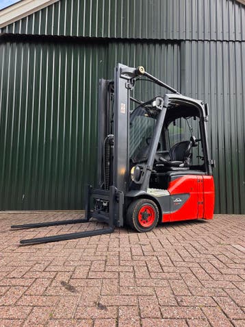 Linde E16 Elektrische Heftruck BJ 2019 Triplex 5900 uur, Linde, Heftruck, Ophalen of Verzenden, 1000 tot 2000 kg