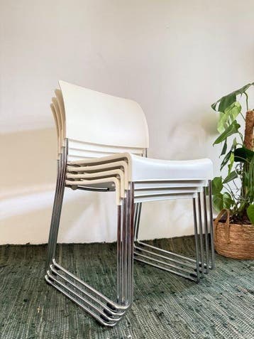 Vitra - Jasper Morrison - Stoel (4) - SIM chair -