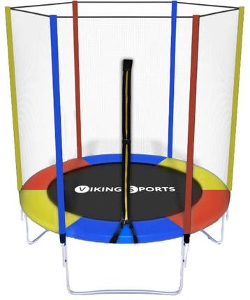 Springkussen Kinderen 183cm | Regenboog | Laatste Stuks!, Ophalen of Verzenden, Nieuw