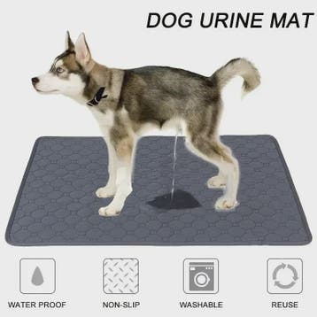 Herbruikbare Waterdichte Hondentoiletmat - Wasbaar & Antisli, Verzenden, Nieuw