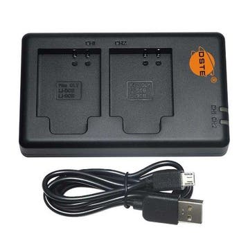 LI-60B USB Duolader (Olympus), Ophalen of Verzenden, Nieuw