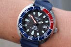 Horloge Seiko Prospex PADI Mini Turtle 04/2020 Full set, Seiko, Staal, Polshorloge, Kunststof