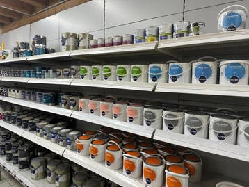 Histor muurverf mengbasis Kalkmat SET 3x2,5L – moet afgetin, 5 tot 10 liter, Verzenden, Nieuw, Lak