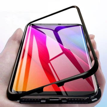 Samsung Galaxy A8 Plus Magnetisch 360° Hoesje met Tempered, Verzenden, Nieuw