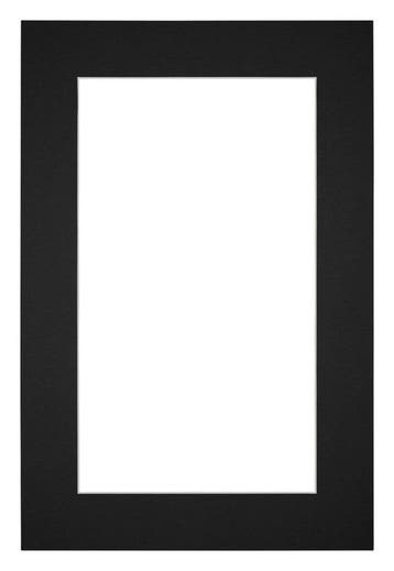 Passe-Partout 60x90 cm - Fotomaat 50x80 cm - Zwart - Voor, Verzenden, Nieuw