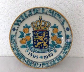 De Porceleyne Fles, Delft - A. J. Burghoorn - Bord -