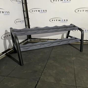 Technogym - Dumbbell Rek - Zwart, Sport en Fitness, Fitnessmaterialen, Ophalen of Verzenden, Nieuw, Overige typen