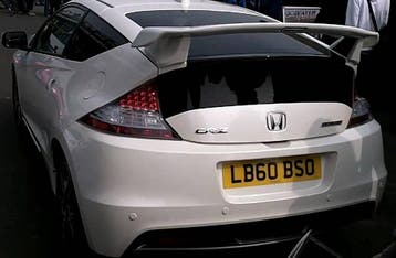 SK-Import Spoiler Mugen Style Honda CR-Z, Auto-onderdelen, Honda, Achterklep, Nieuw, Ophalen of Verzenden