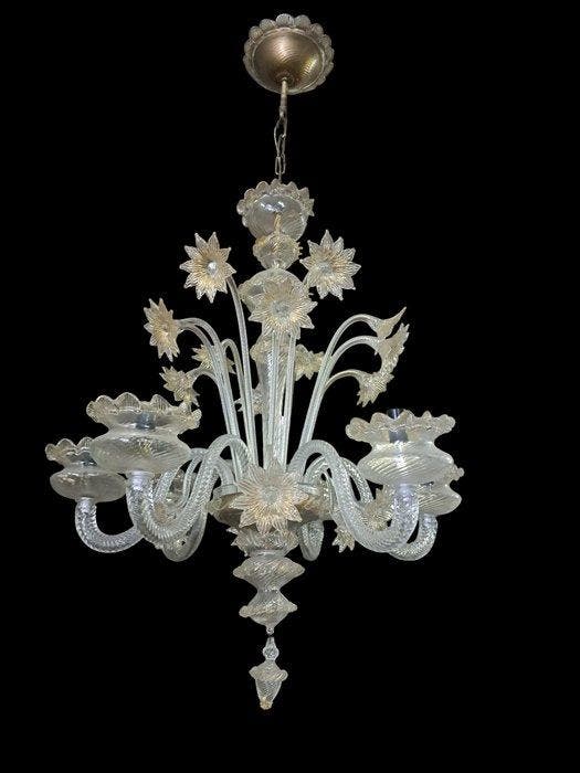 Kroonluchter - Muranoglas, Antiek en Kunst, Antiek | Lampen