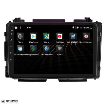 navigatie Honda HRV 2017-2021 carkit dvd android 15 usb 64GB, Ophalen of Verzenden, Nieuw