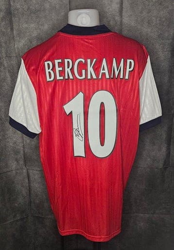 Arsenal - Voetbal - Dennis Bergkamp - Voetbalshirt, Nieuw