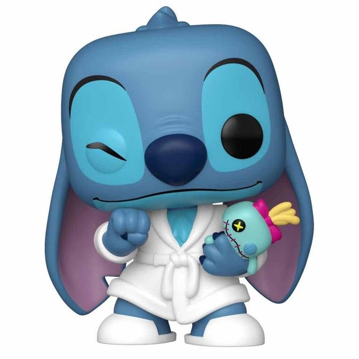 Lilo & Stitch POP! Vinyl Figure Stitch in Robe 9 cm, Verzamelen, Film en Tv, Nieuw, Ophalen of Verzenden