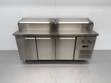 RVS HCB Saladette Saladiere Koelwerkbank 179,5 cm 230V, Ophalen of Verzenden, Nieuw in verpakking