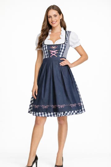 Oktoberfest Dirndl – Dames – Verkleedoutfit voor - Maat S, Kleding | Dames, Ophalen of Verzenden, Nieuw