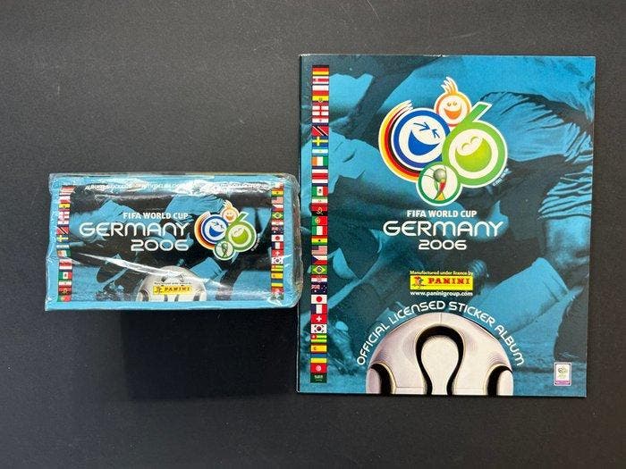 Panini Album vuoto + box 100 bustine World Cup Germany 2006, Verzamelen, Stickers