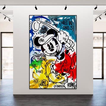 Lacriss (1990) - Michey Mouse Golf - XL, Antiek en Kunst