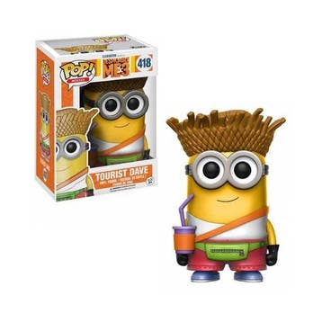Funko Pop! Despicable Me 3 - Tourist Dave #418, Verzamelen, Poppetjes en Figuurtjes, Verzenden, Nieuw