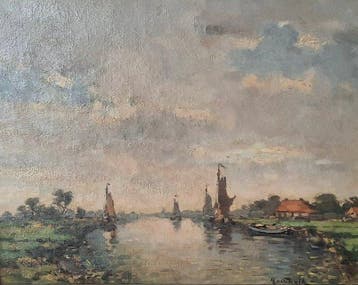 Hugo Willem Carel van Schaik (1872–1946) - Hollands, Antiek en Kunst