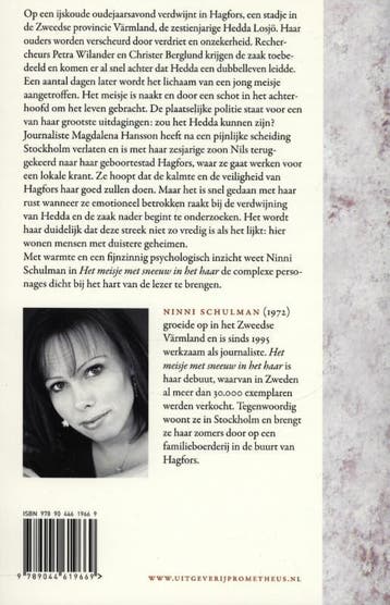 Het meisje met sneeuw in het haar 9789044619669, Verzenden, Gelezen, Ninni Schulman