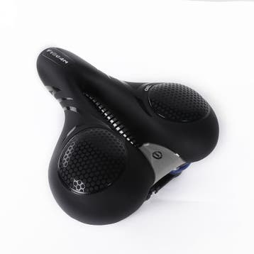 Fietszadel City Grijs zacht memory foam met absorberende vl, Verzenden, Nieuw