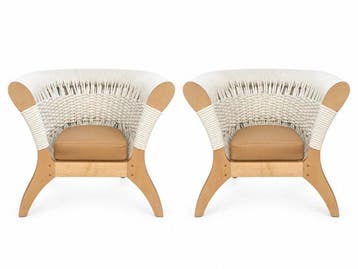 Driade - Rodolfo Dordoni - Fauteuil (2) - Arianna - Hout,