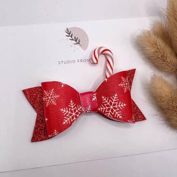 Peek a Beau Kerst Haarspeldje - Glitter, Sieraden, Tassen en Uiterlijk, Ophalen of Verzenden, Nieuw, Overige typen